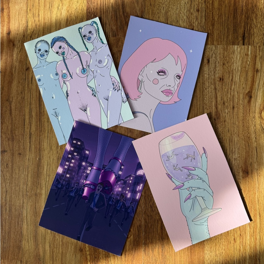4 Exotic Cancer Prints